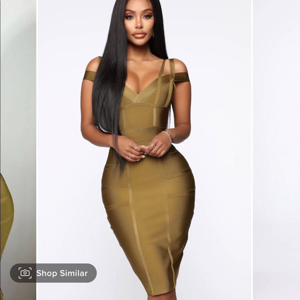 FashionNova bandage dress